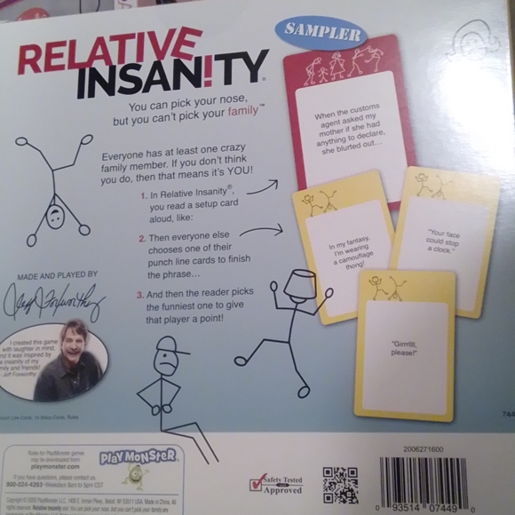 Jeff Foxworthy Relative Insanity game - Picture 7 of 8